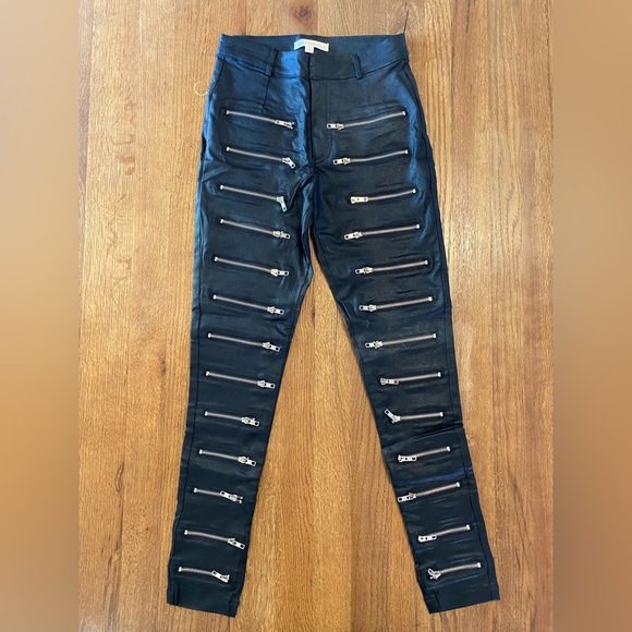 Pants - High rise zipper pants